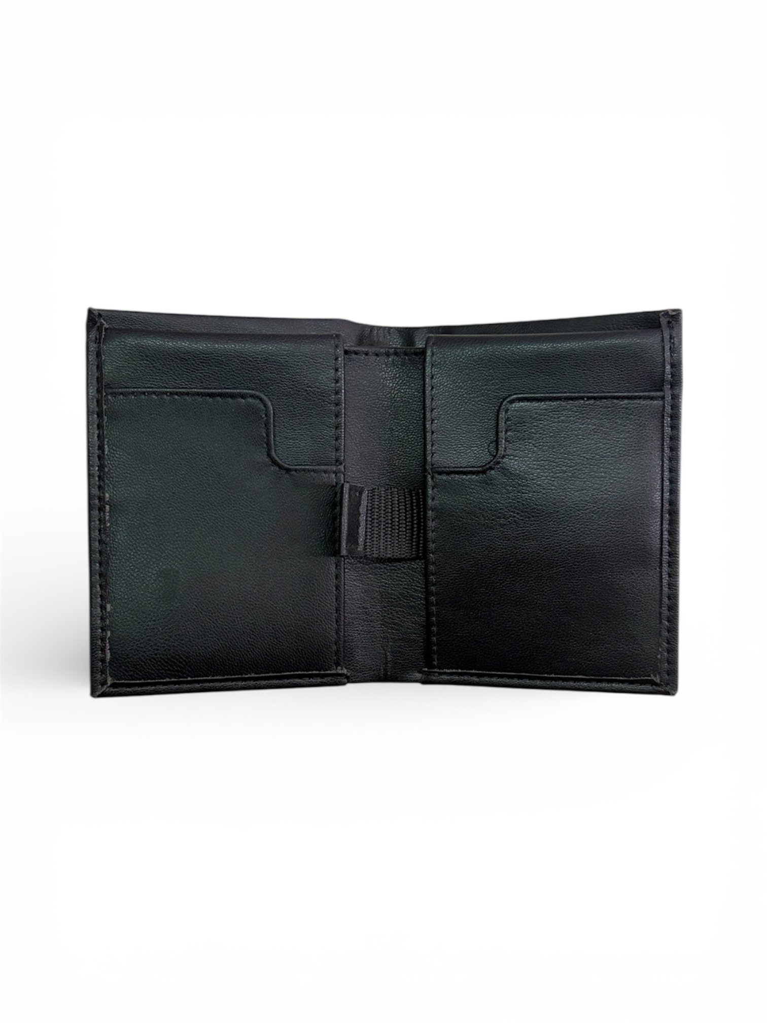 Noir Bifold Wallet Unisex plant-based leather Plushy Skinn