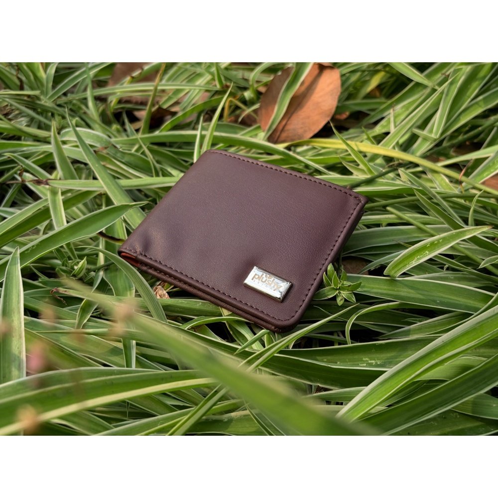 Tobacco Slimline Vault plant-based leather Plushy Skinn