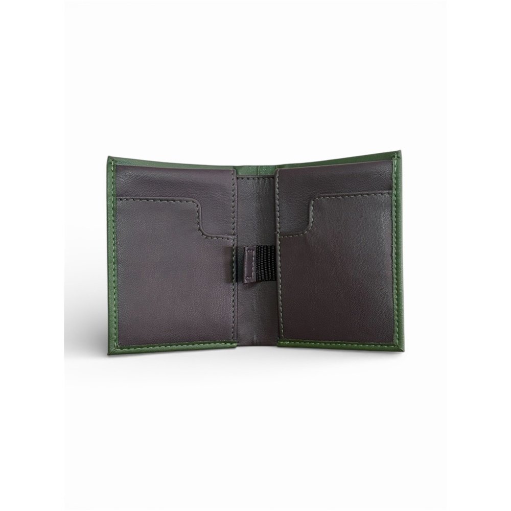 Slate Bifold Wallet plant-based leather Plushy Skinn
